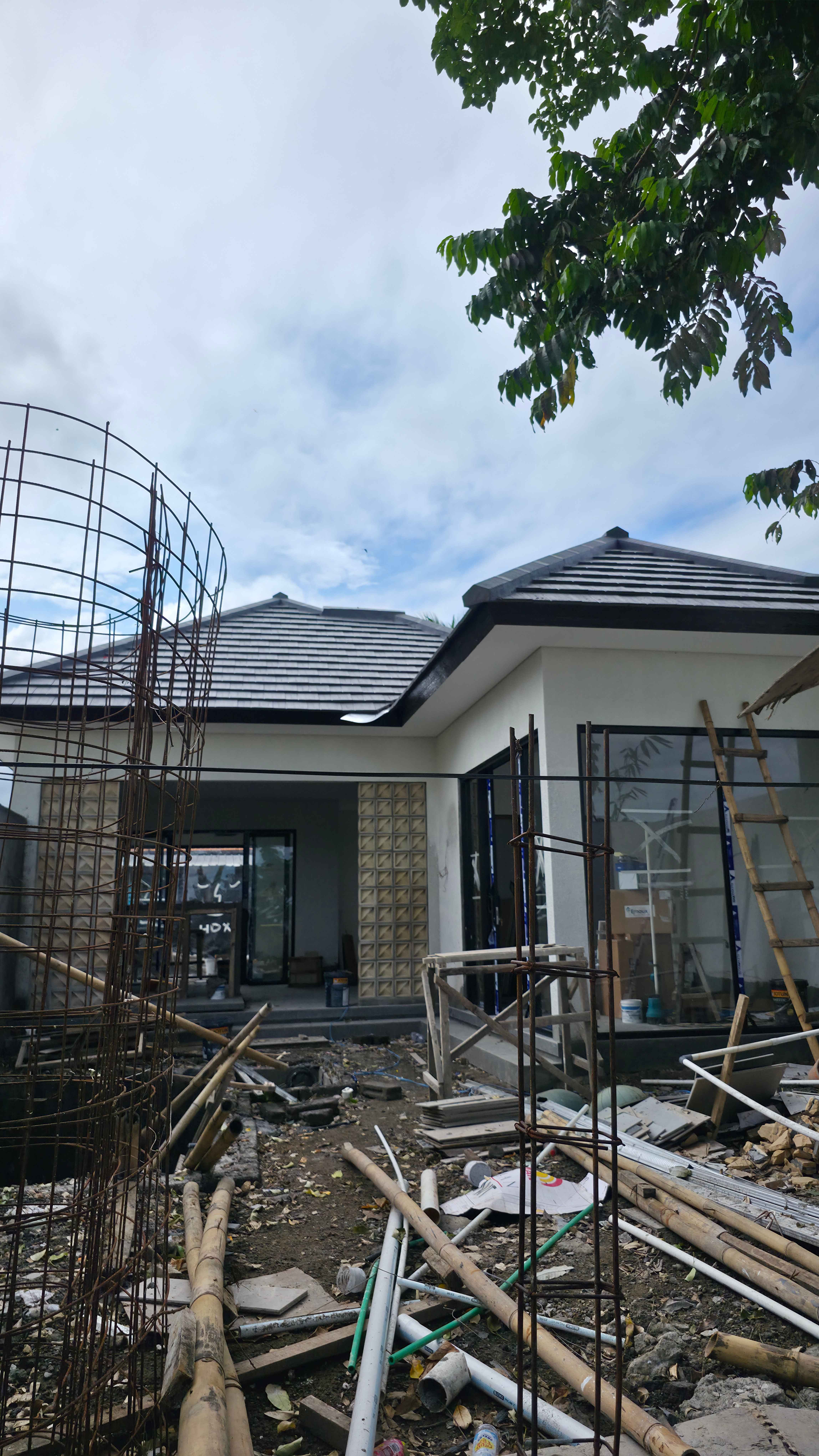Construction progress